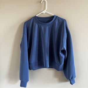Lululemon Cropped Crewneck Sweatshirt